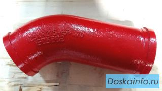 Угол бетоновода DN125*R275*45*