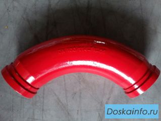 Угол бетоновода DN125*R375*90*