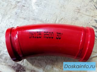 Угол бетоновода DN125*R500*30*