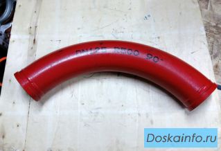 Угол бетоновода DN150-R275-90-