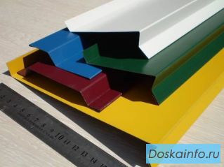 Металлические откосы и отливы от производителя