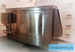 Машина для мойки паллет, STEP ST - P 300 'Step-Steel' 
