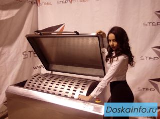 Машина  мойки коптильных палок STEP ST - KP-V 300