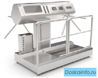Санпропускник двухсторонний,  'STEP STEEL',  ST-HL-07