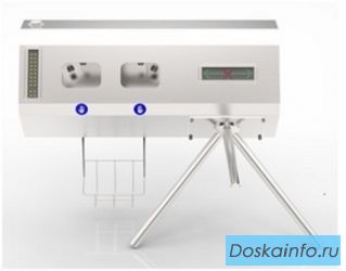 Станция для гигиены рук, 'STEP STEEL', ST-HF-02, с креплением на стену.