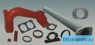 Запчасти для бетононасосов производителя KCP