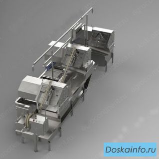 Комбинированная машина для обработки черевы КРС, МРС или свиней ООК-MCU малой производительности