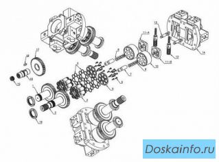Запчасти для насоса Rexroth A8VO28/55/80/107/140/160/200