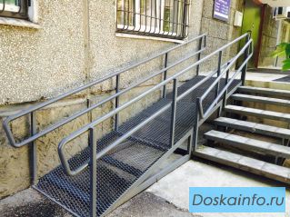 Установка пандусов для инвалидов