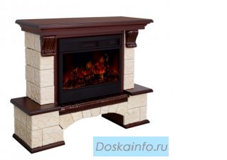 Электрокамины, камины, русские печи, барбекю и т.д..