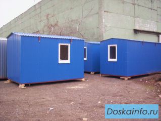 Конструкция металлического блок-контейнера имеет высокую прочность