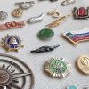 ЗАКАЖИ!) зажимы для галстуков и платков с логотипом из металла изготовление под заказ.