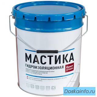 Битумно-полимерная мастика БРИТ-кровля