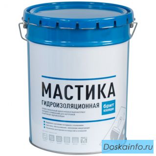 Мастика изоляционная БРИТ-изоляция Р