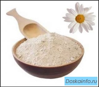 Купить Глина голубая с Ромашкой