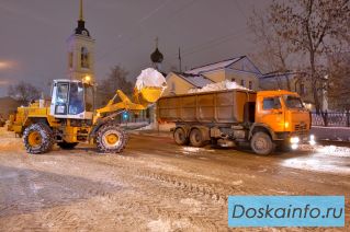 Уборка и вывоз снега в Новосибирске 