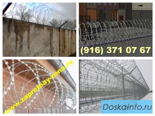 Монтаж и продажа колючей проволоки Егоза в Твери