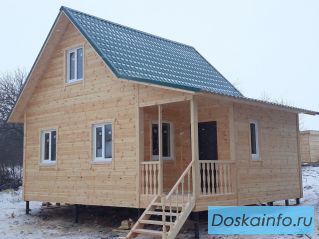 Каркасные дома с доставкой, без предоплаты