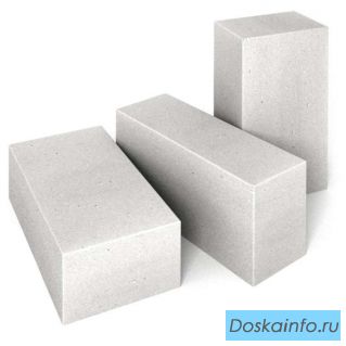 Блоки газосиликатные и пенобетонные.