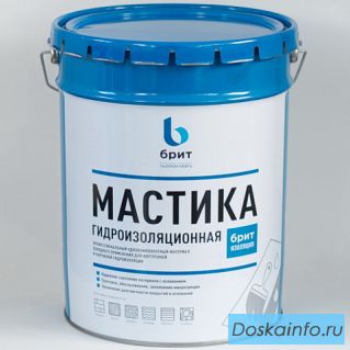 Мастика битумно-полимерная БРИТ изоляция Р