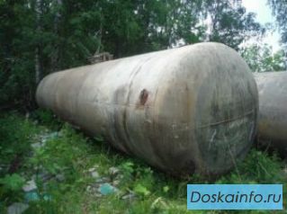 Емкости нержавеющие, объем -45 куб.м., горизонтальные