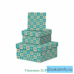 Подарочная коробка прямоугольная в ассортименте