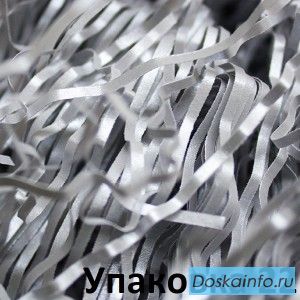 Наполнитель для коробок Дизайнерская бумага в ассортименте