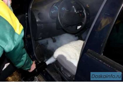 Оборудование для ароматизации салона автомобиля с помощью сухого тумана