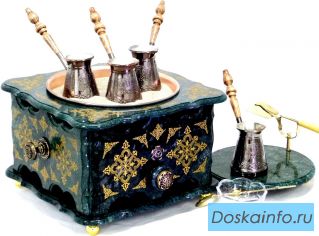 Подарочные кофейные наборы из мрамора 'Coffee-East'
