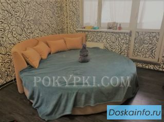 Купить круглую кровать «Индира»
