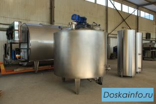 Оборудование для переработки молока (или хранения/охлаждения и тд.) 