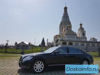 Аренда авто с водителем в Минске. Mercedes W221 S500 Long