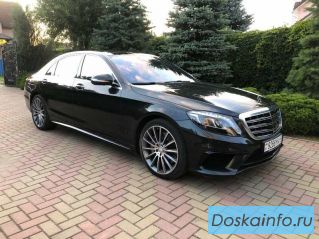 Аренда авто с водителем в Минске. Mercedes W222 S500 Long