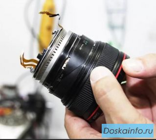 Ремонт объектива (Canon, Nikon, Samsung, Sony, Kodak, Casio, Panasonic, Olympus, FujiFilm,)