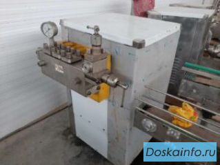 Гомогенизатор, пр-ть — 1250 л/час