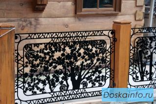 Изготовление ограждений с фигурным рисунком