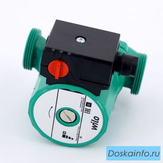 Циркуляционный насос Wilo STAR-RS 25/8 с гайками!