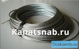 Стальные канаты по ГОСТ крановый, для строп, растяжек, грузоподъемных механизмов