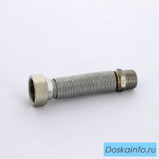 Подводка для воды НВ Flexorapid из нержавеющей стали EMMETI 1/2'х3/4' 10-19.5см