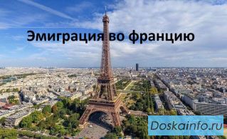 Эмиграция во Францию и работа
