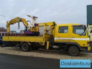 Услуги мини экскаватора в тандеме с манипулятором