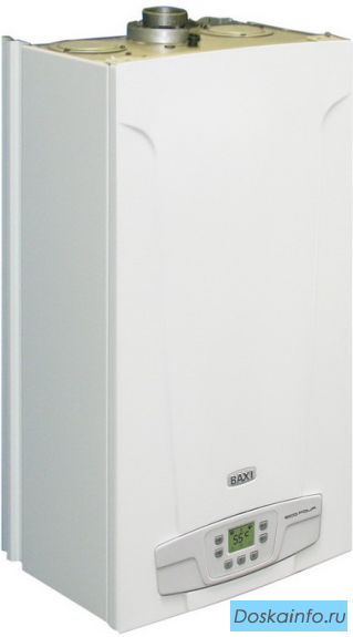 Котел газовый настенный BAXI ECO NOVA 10F двухконтурный с закрытой камерой сгорания 10 кВт