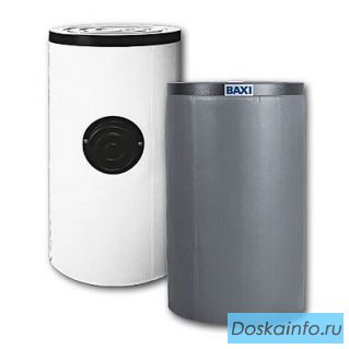 Емкостной водонагреватель BAXI UBT 200 200л (39,3 кВт) белый с возможностью подключения ТЭНа