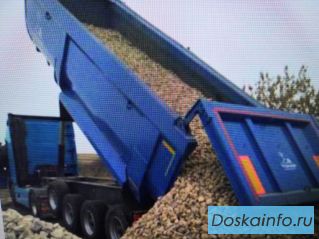Щебень, отсев, песок от производителя. С доставкой