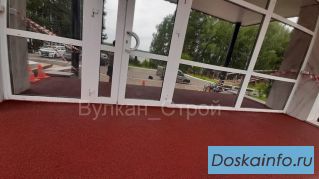 Укладка бесшовных резиновых покрытий Снежинск