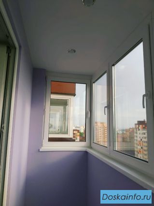 Окна REHAU- остекление лоджий,террас