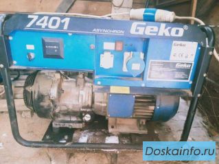 Продам электрогенератор Геко 7401, 6.5 квт