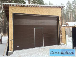 Секционные ворота