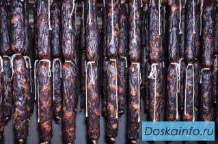 Казы колбаса из конины