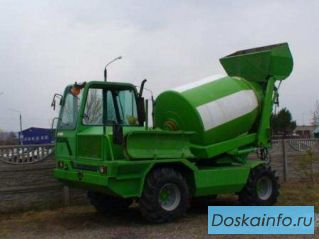 Бетоносмеситель с самозагрузкой